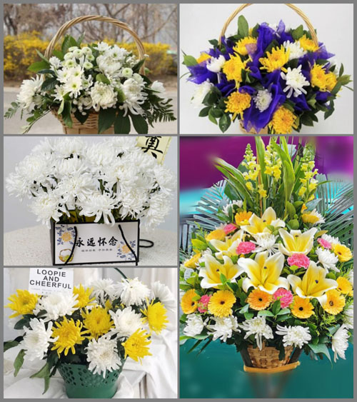 福建福州长乐市吴航街道景美社区白事提篮配送